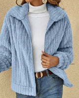 OLYMPIA - Fleecejacke in Blau