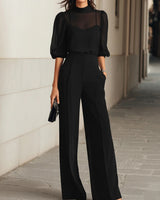 Gisela - Elegantes 3-teiliges Set in Schwarz