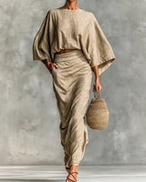 Julia™ | 2-teiliges Set für Damen in Khaki