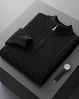 Kaschmir Pullover in Schwarz