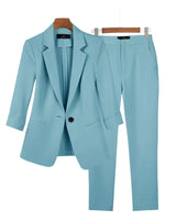 Zweiteiliges Blazer-Set - Sophie in Blau