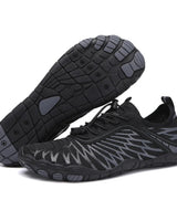 FlexiStride - Barfuß Sport Schuhe Mit Flexibler Sohle in Schwarz
