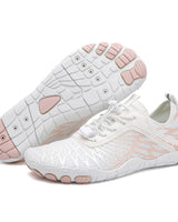 FlexiStride - Barfuß Sport Schuhe Mit Flexibler Sohle in Weiß