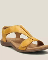Amalia | Bequeme orthopädische Sandalen für Damen in Gelb