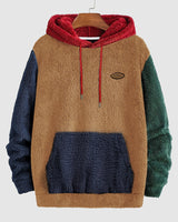 Alvine - Stylischer Langarm Hoodie in Kamel
