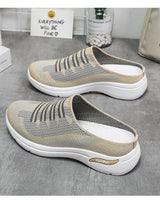 Quenby - Slip-On-Sneaker aus Strick, komfortable Passform in Beige