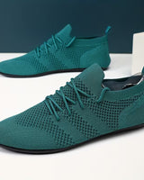 Jouiad – Atmungsaktive Strick Schnürschuhe in Grün