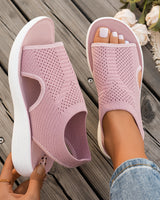 Ishae - Gepolsterte Sandale in Pink