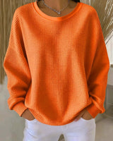 Xanthea - Softtouch-Langarmshirt in Orange