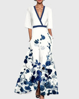 Leila | Elegantes Chic Kleid in Weiß