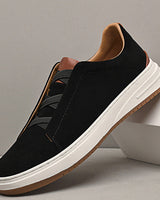 Lupo | Casual Sneakers aus Rindsleder in Schwarz
