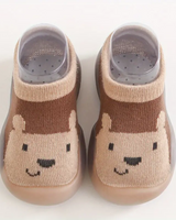 Bequeme Barfuß Kleinkind Sneakers - BearCubs in Braun
