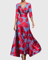Leila | Elegantes Kleid in Rot