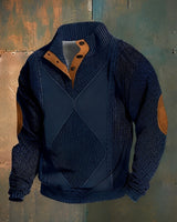 Jary - Komfortabler Herrenpullover in Blau
