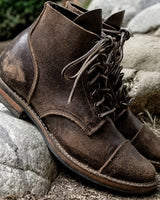 Aaron - Zeitlose und Retro-Herrenstiefel in Dunkelbraun
