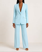 Elisabeth - Damenanzug-Set mit Blazer und Hose in Hellblau