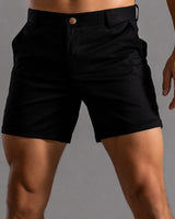 Andrie - Schicke Chino-Shorts für Herren in Schwarz
