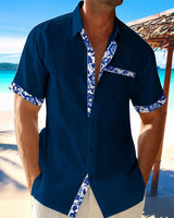 Anthony - Bequemes und elegantes Herrenhemd in Marineblau