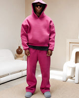 Marco - Herren-Hoodie-Set mit maximalem Komfort in Rosa
