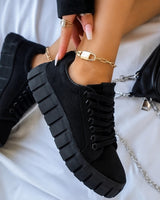 Marit - Komfortable Damensneakers in Schwarz