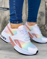 Nik - Stilvolle und atmungsaktive Sportsneaker in Regenbogen