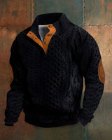 Jary - Komfortabler Herrenpullover in Schwarz