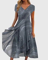 Osyla - Weiches Midikleid in Grau