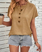 Juul | Olivgrünes T-Shirt in Khaki