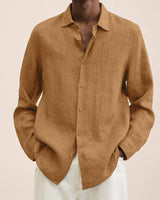 Amadeus | Damen Langarm Hemd in Beige
