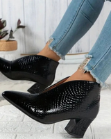 Amaya | Damen Orthopädische Stiefeletten mit Komfort und Absatz in Schwarz