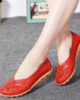 Amy | Trendige Orthopädische Sommer-Sandalen in Rot