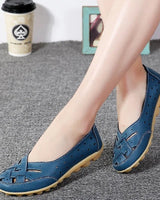 Amy | Trendige Orthopädische Sommer-Sandalen in Blau