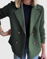 Damen eleganter Blazer in Grün