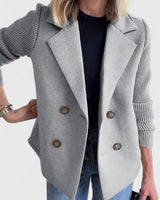Damen eleganter Blazer in Grau