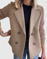 Damen eleganter Blazer in Braun