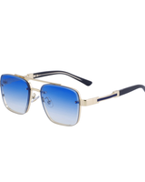 Aurora | Damen Retro Sonnenbrille Modern in Blau