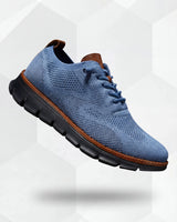 Atmungsaktive Ultracomfort-Schuhe in Schwarz-Blau