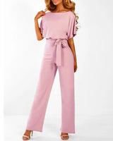 Serena | Schlichter und schicker Jumpsuit in Rosa