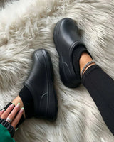 HILDERS – Bequeme gemischte Herbstschuhe in Schwarz