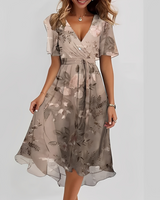 Miya - Damenkleid - ideal für heiße Tage in Beige
