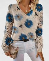 Lisa | Elegante Bluse in Blau