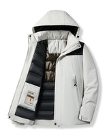 Unisex-Thermojacke mit Steppmuster - Renko in Weiß