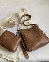 Retoma - Retro Tragetaschen-Set in Khaki