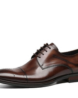 Bulent – Prämie Lederschuhe in Braun