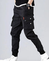 BARRY - Cargo Jogger in Schwarz