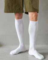 Bastian | Herren Trachtensocken mit Streifen in Weiß