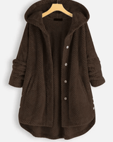 GLEN - Fleecejacke für Gemütlichkeit und Stil in Braun