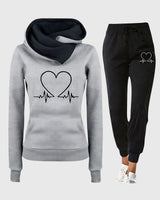 Bettina™ | Bequemes Trainingsset in Grau