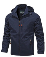 Aldiyar - Elegante Leichte Jacke in Marineblau