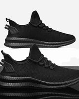 Bequeme Herrenschuhe in Schwarz